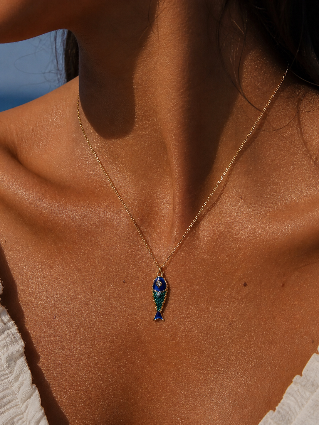 THE PORTOFINO FISH NECKLACE