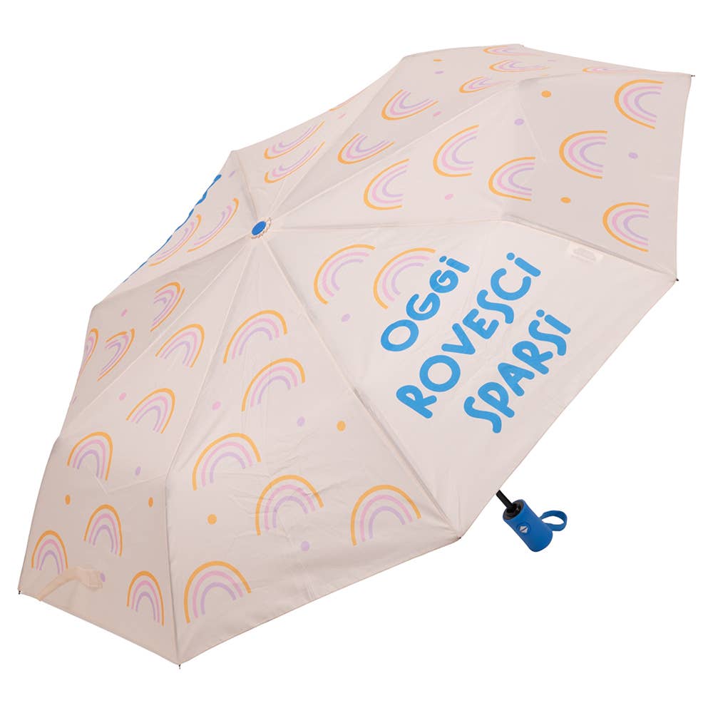 Mini ombrello apri chiudi Ø 95 cm in pongee 190T, More Amor