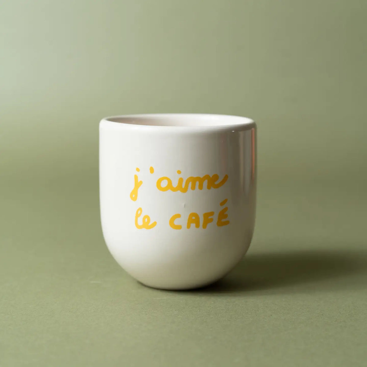 Handgefertigte Keramiktasse
