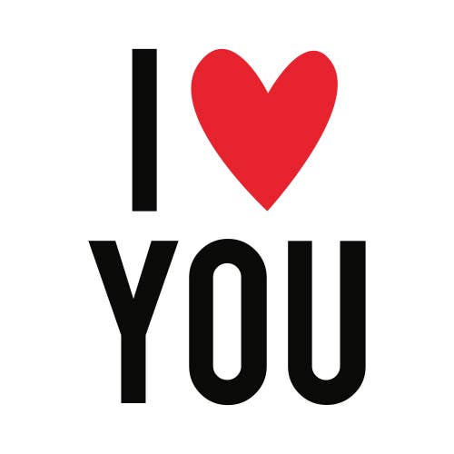 Ti amo - piastrella di ceramica