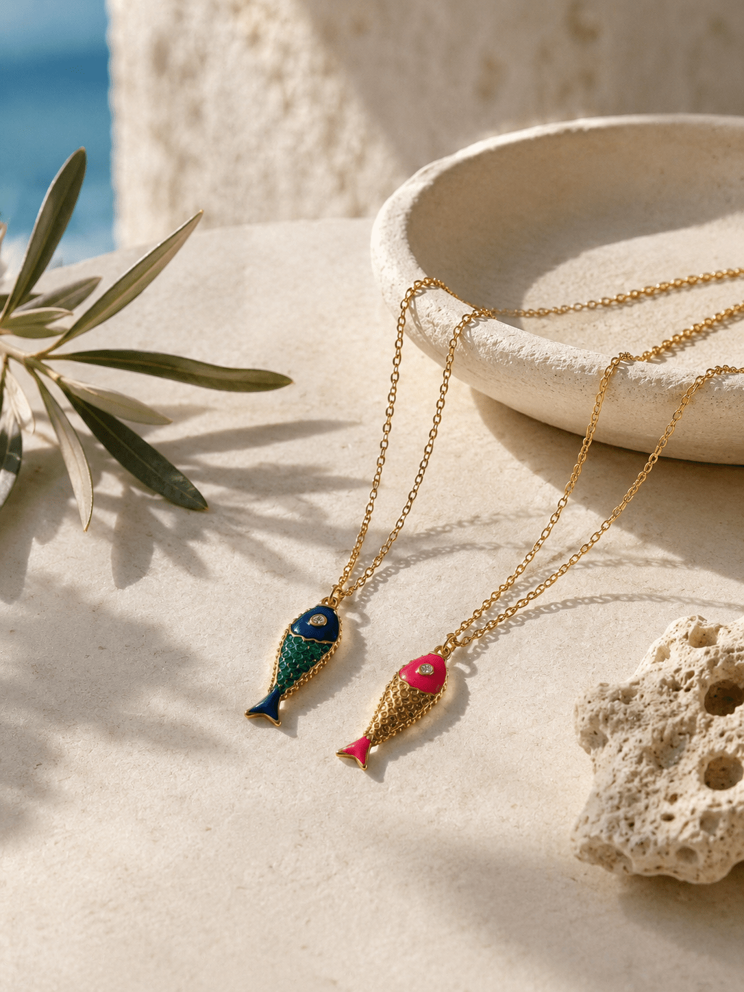 THE PORTOFINO FISH NECKLACE