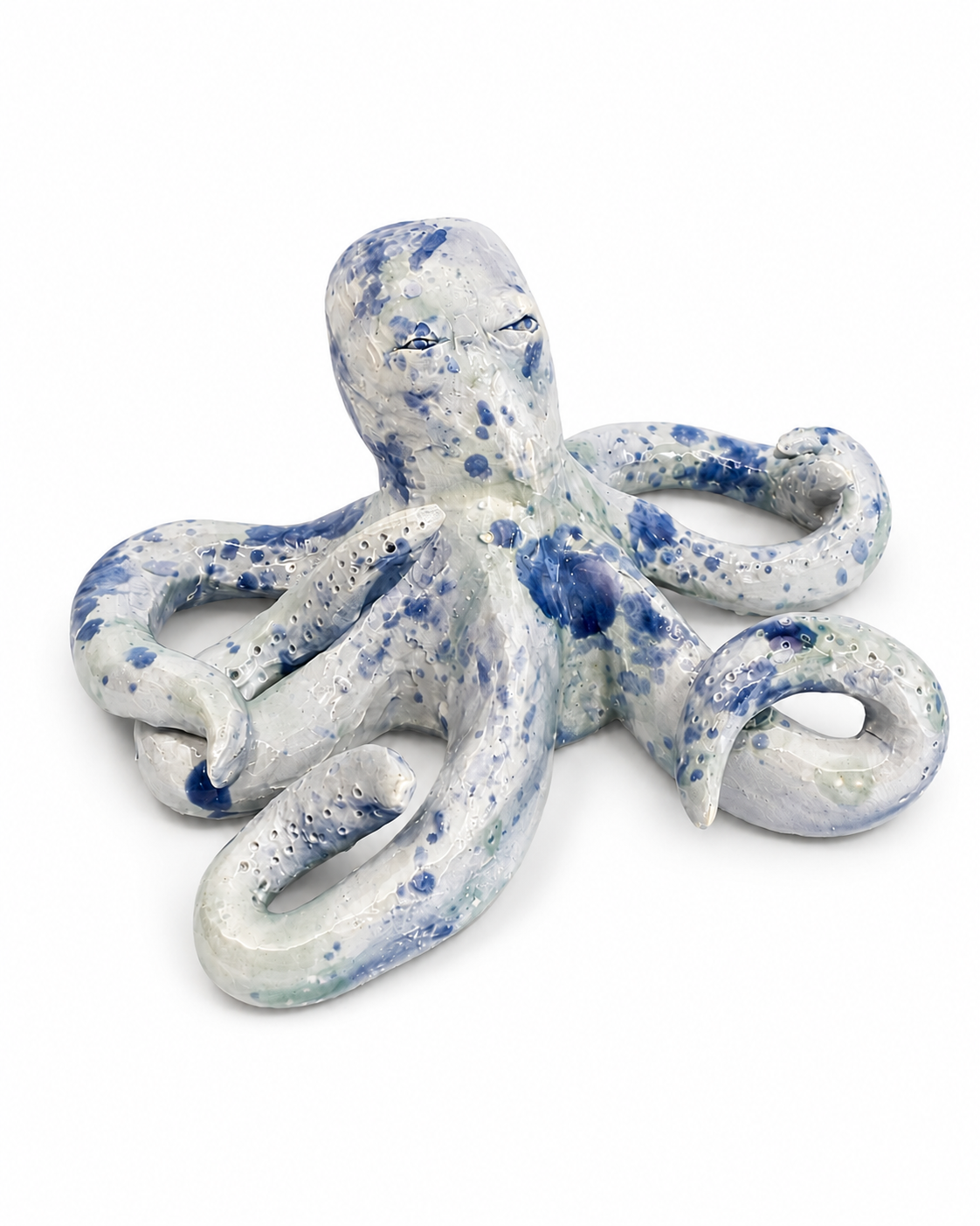 Polpo artigianale in ceramica