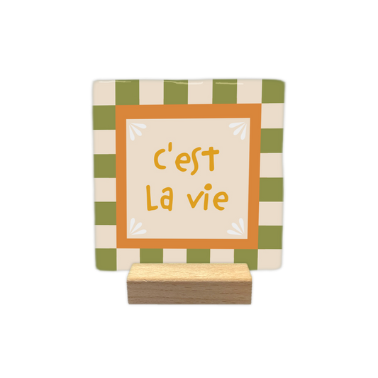 C'est la vie - piastrella in ceramica