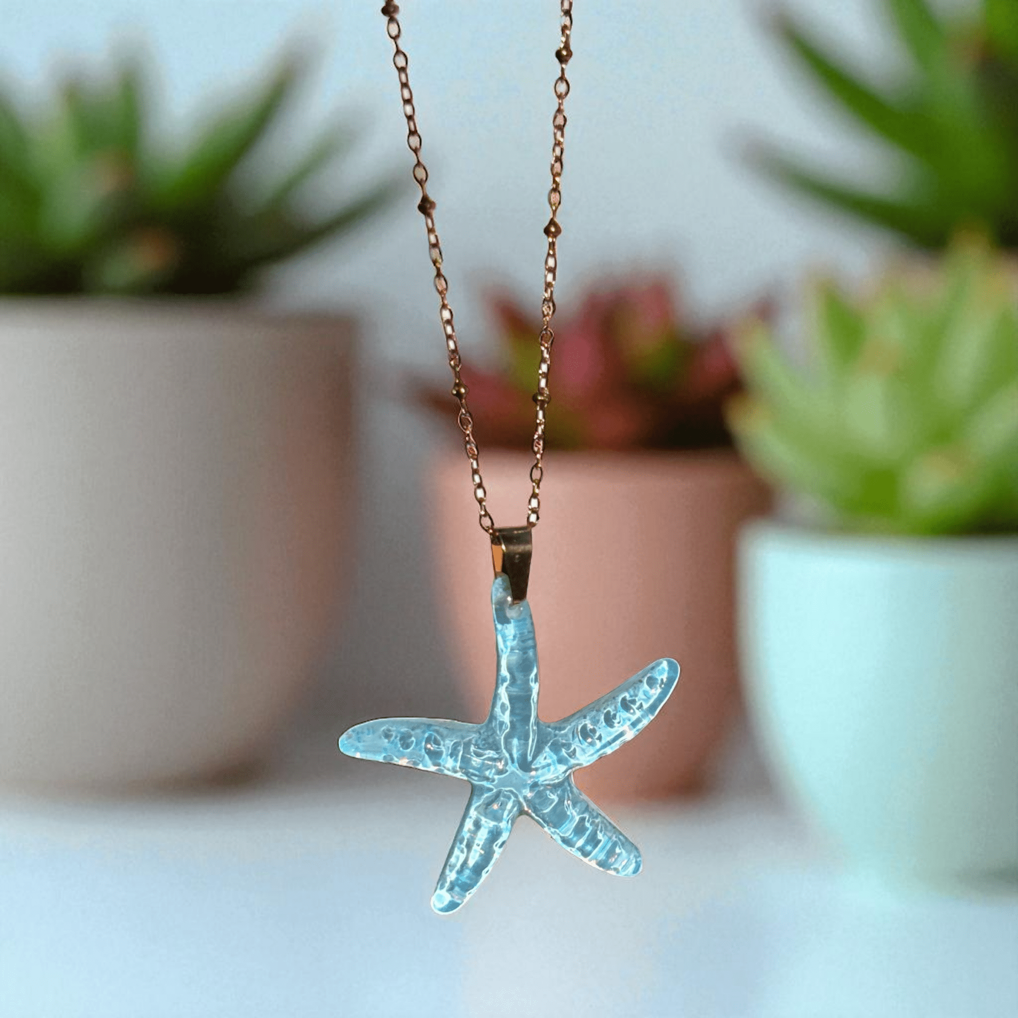 SOLMAR – Collana Stella Marina Oro Waterproof