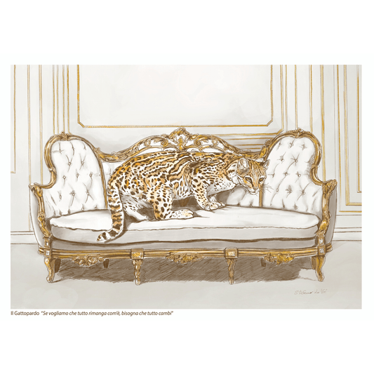 Il Gattopardo - Stampe d'autore - Maravigghia Sicily