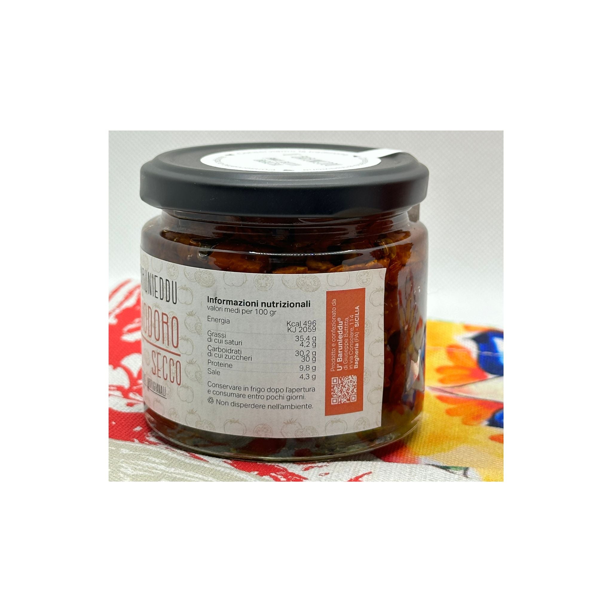 Pomodoro siciliano secco sott'olio - U' Barunieddu - Maravigghia for Sicily