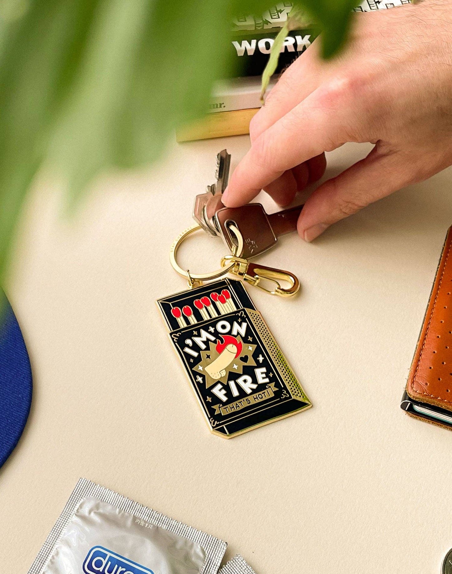 Portachiavi I'm on Fire - Maravigghia Sicily