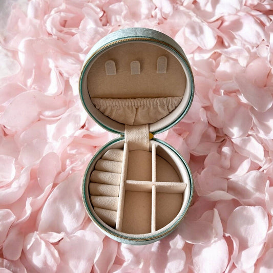 Portagioie da viaggio Cuore Sacro Celeste - Maravigghia Sicily