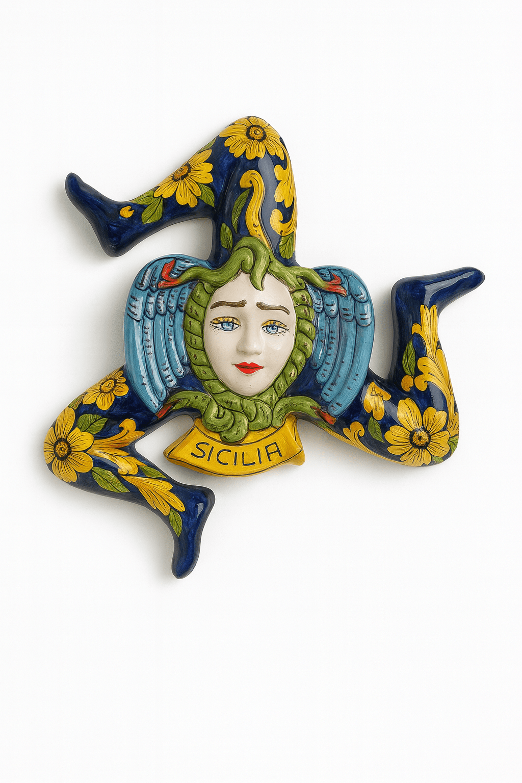 Trinacria artigianale di Santo Stefano di Camastra - Maravigghia Sicily