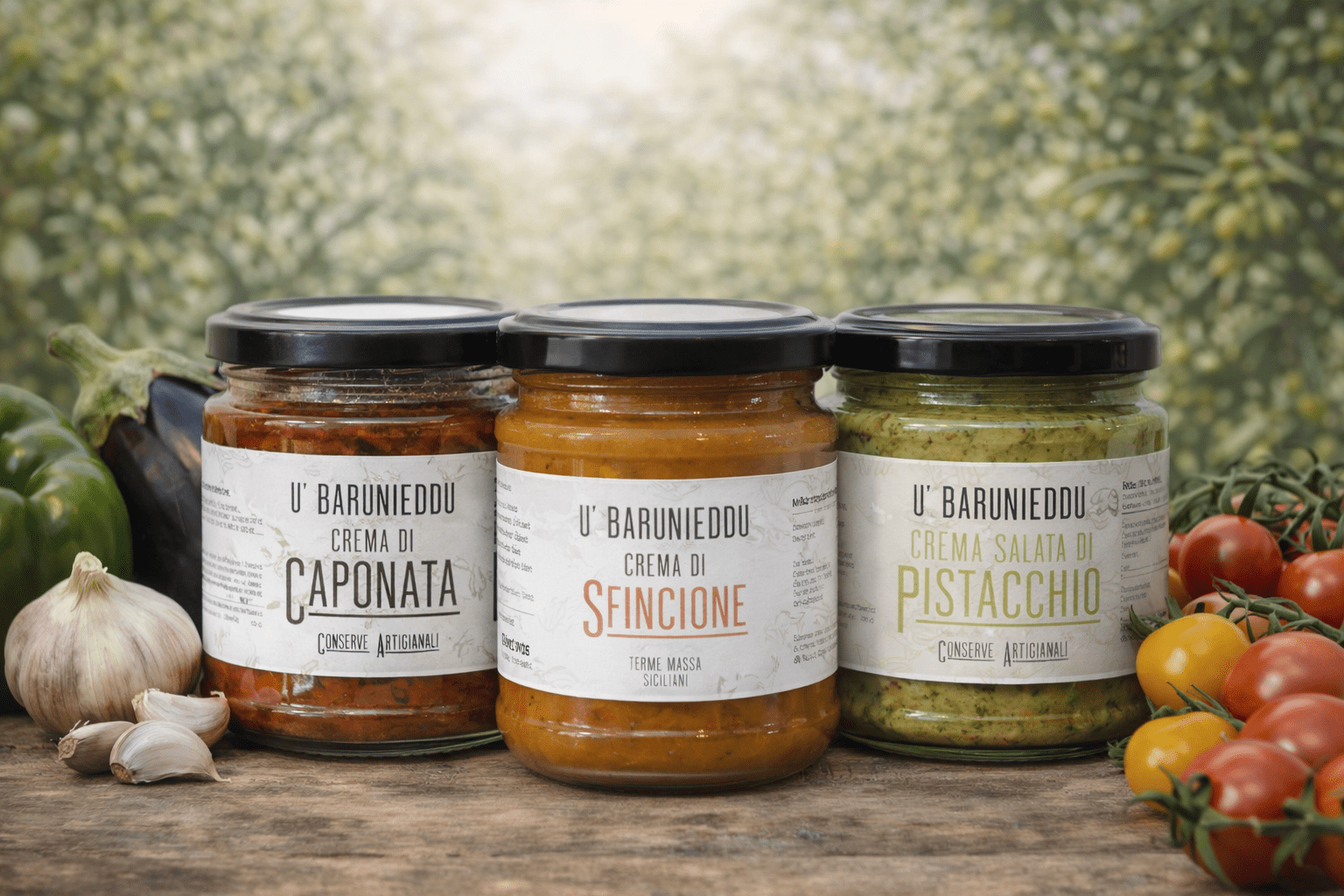 Conserve, Patè e Pesto - Maravigghia Sicily