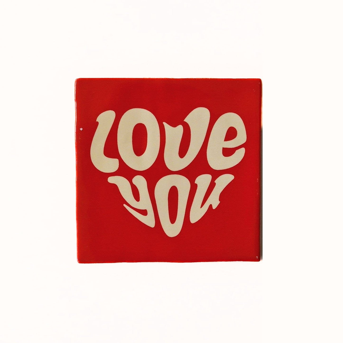 Ti amo - piastrella di ceramica