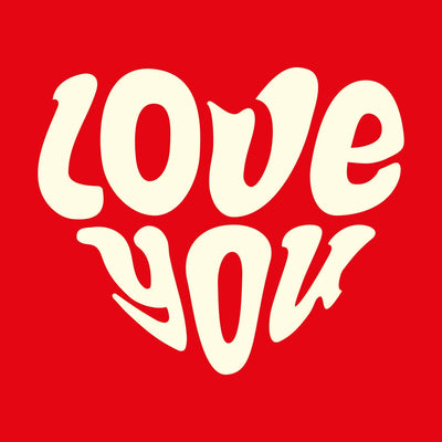 Ich liebe dich - Keramikfliese