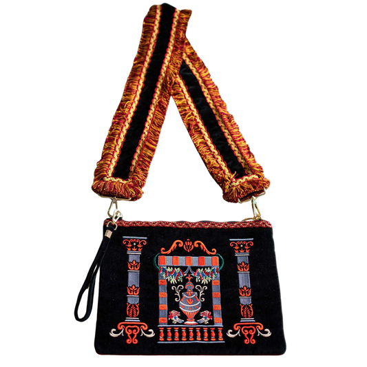 Pochette ricamata Immacolata