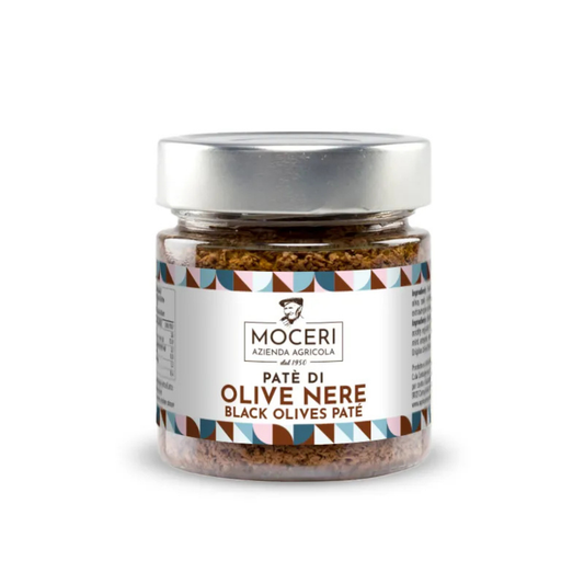 Pâté d'olives noires siciliennes 180gr