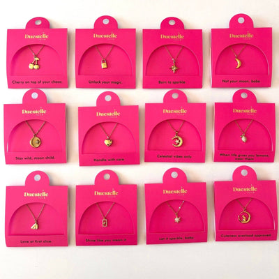 Mood Charms – Halsketten mit Anhänger und Botschaft