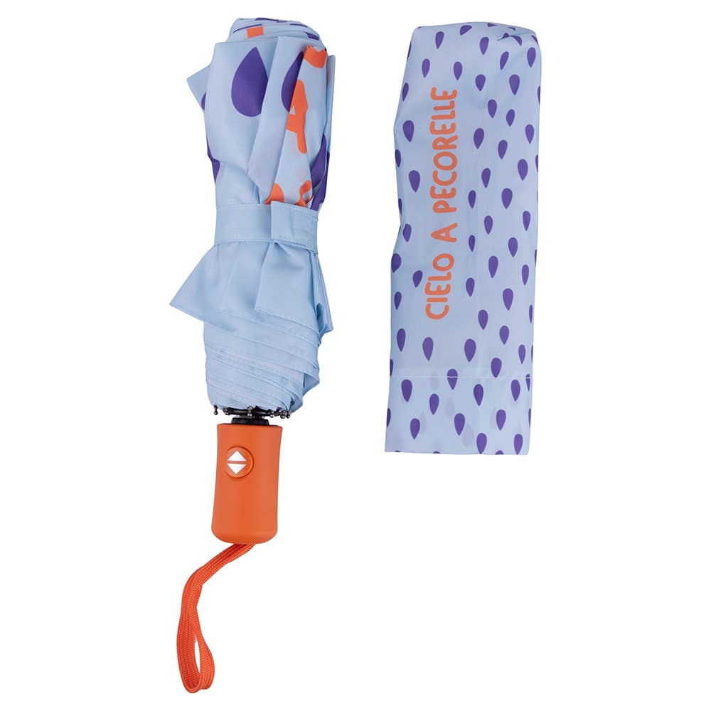 Mini ombrello apri chiudi Ø 95 cm in pongee 190T More Amor