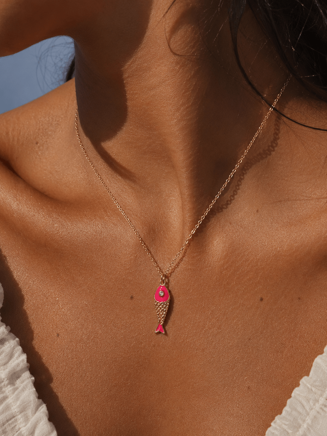 THE PORTOFINO FISH NECKLACE