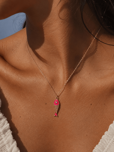 THE PORTOFINO FISH NECKLACE