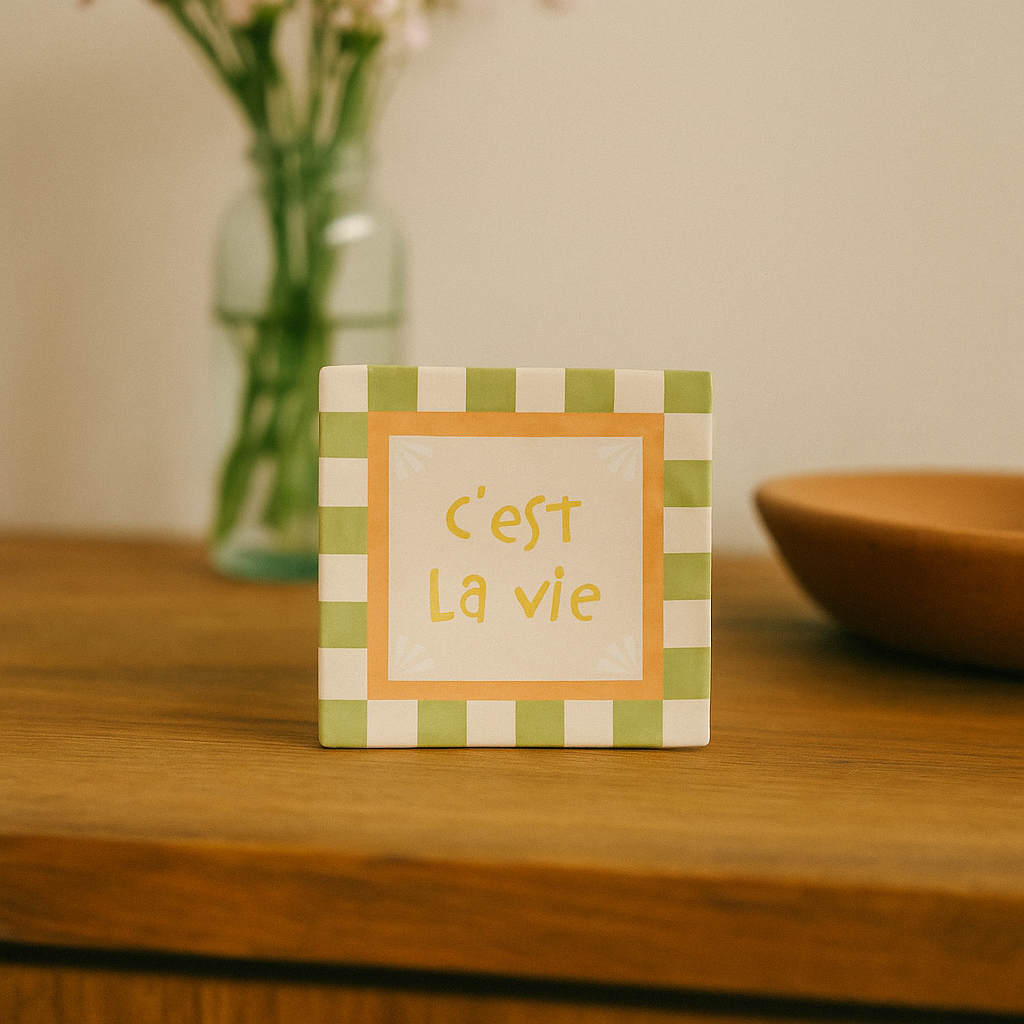 C'est la vie – Keramikfliese