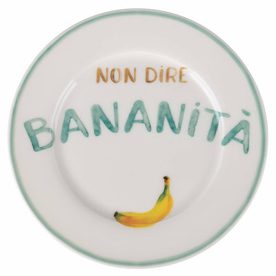 6 Piattini Frutta con scritta - Maravigghia Sicily