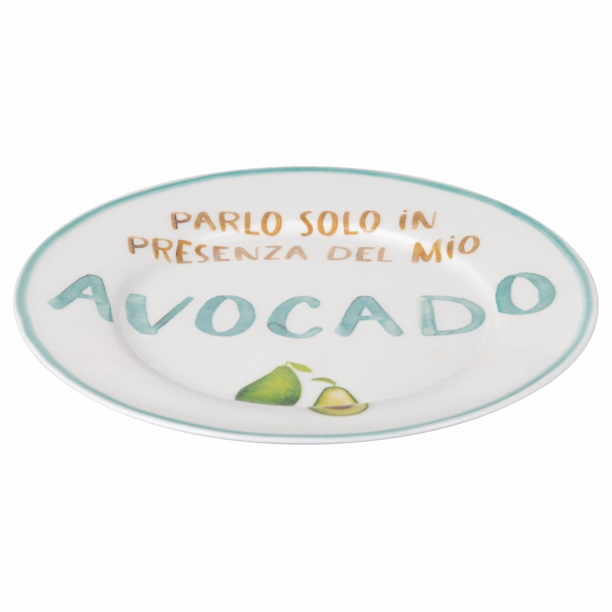 6 Piattini Frutta con scritta - Maravigghia Sicily