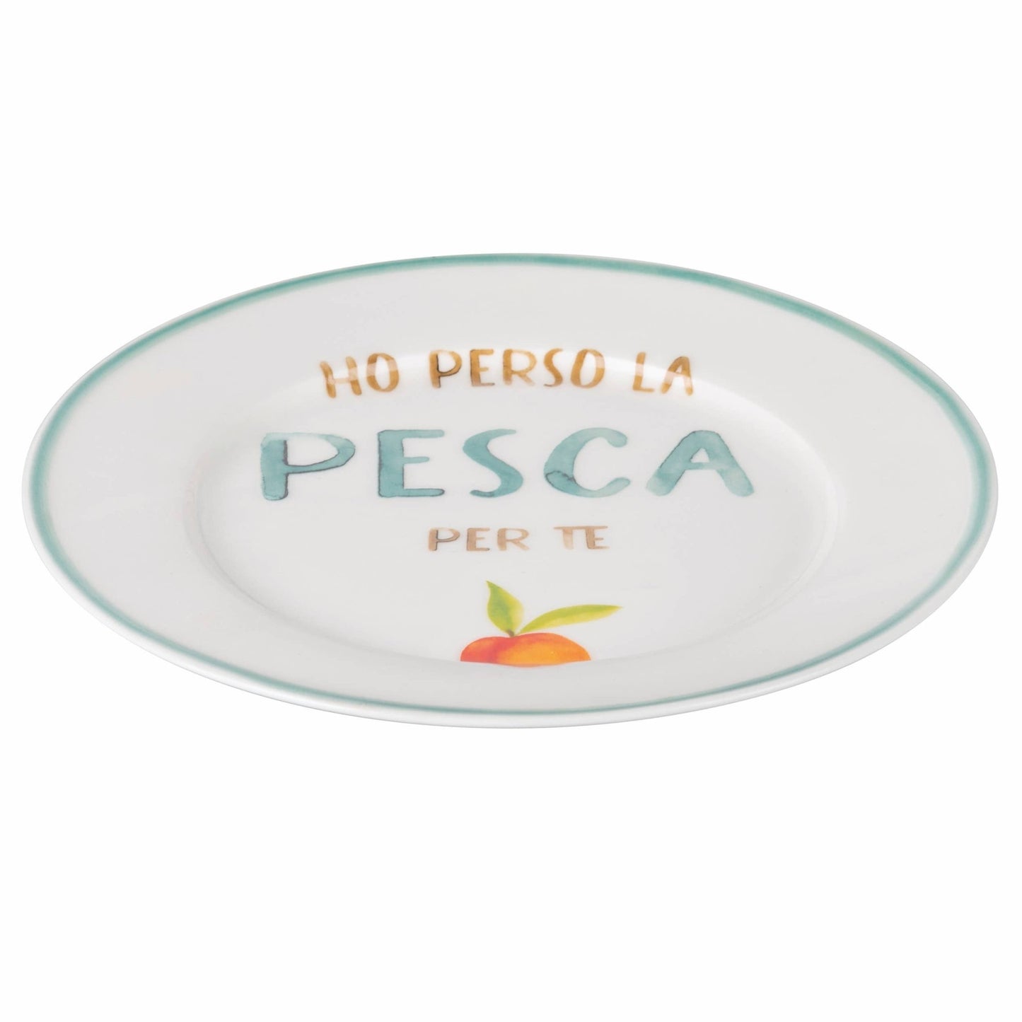 6 Piattini Frutta con scritta - Maravigghia Sicily