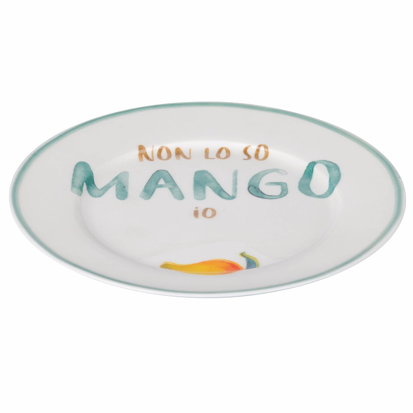 6 Piattini Frutta con scritta - Maravigghia Sicily