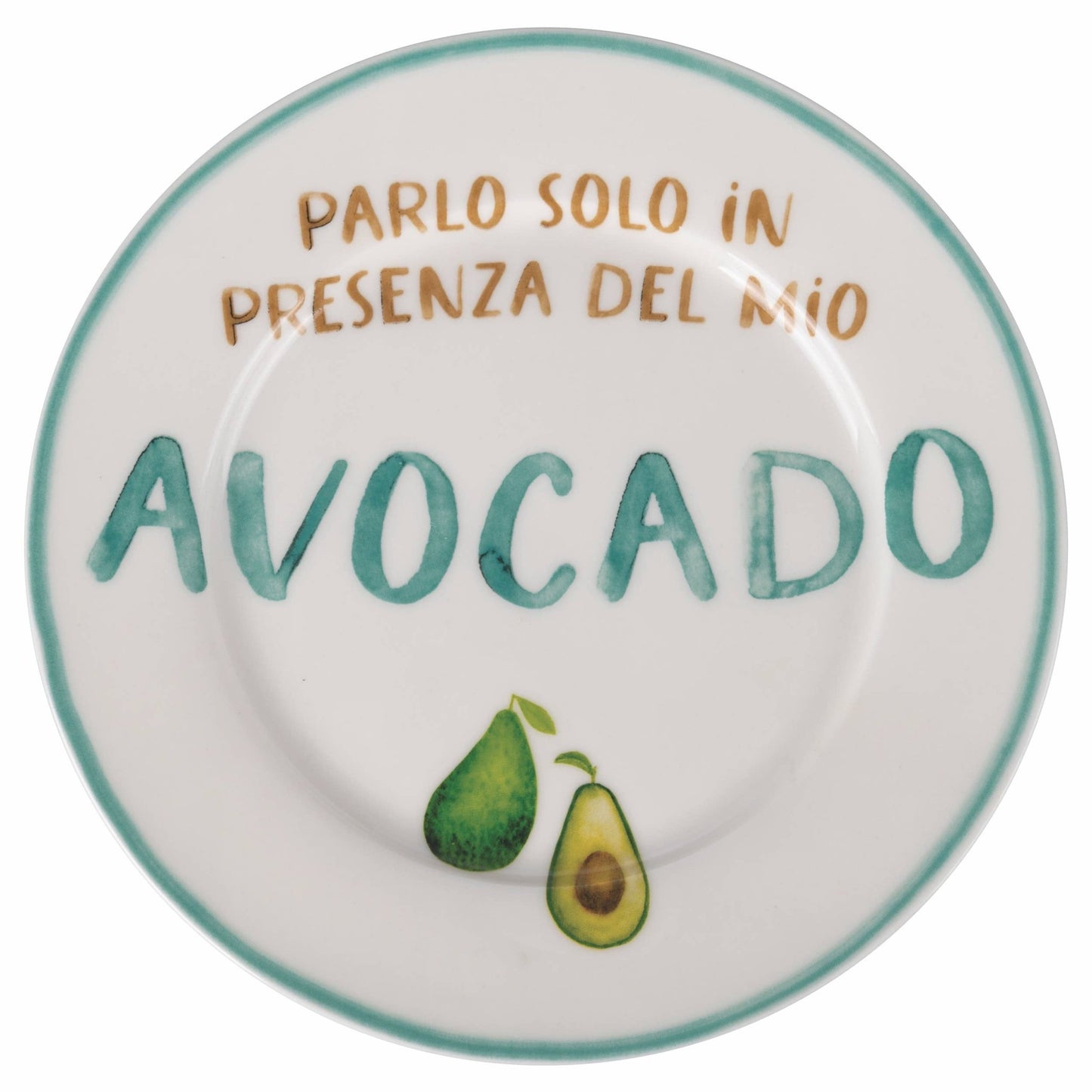 6 Piattini Frutta con scritta - Maravigghia Sicily