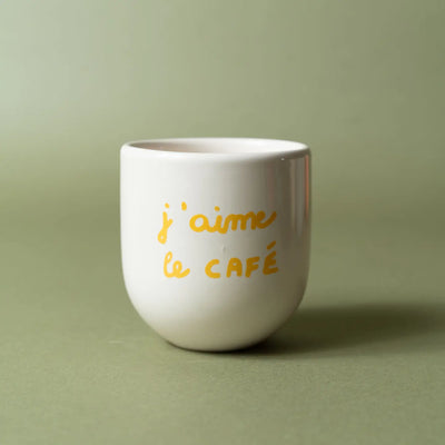 Handgefertigte Keramiktasse