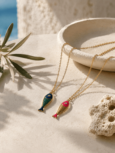 THE PORTOFINO FISH NECKLACE