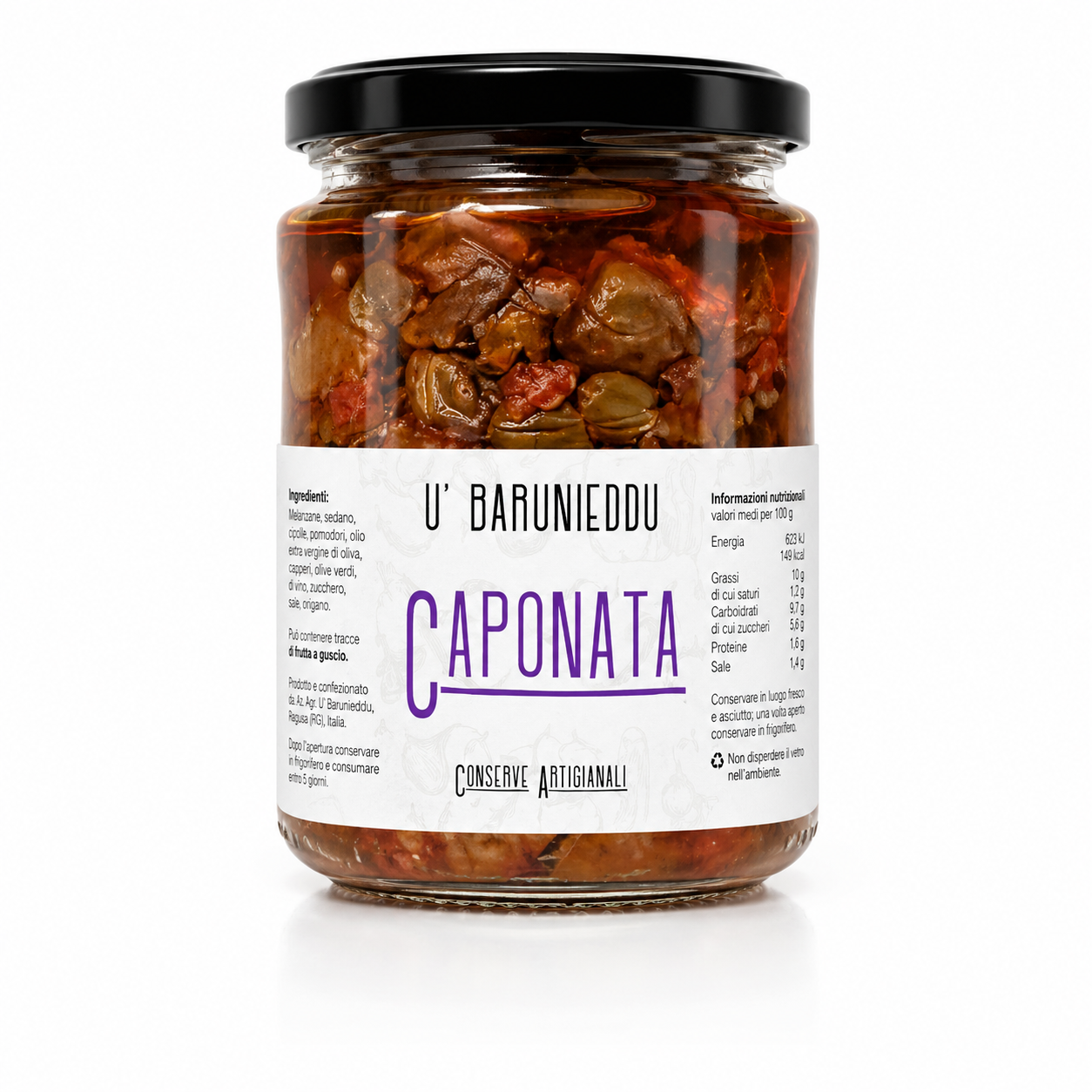 Caponata sicilienne 240gr