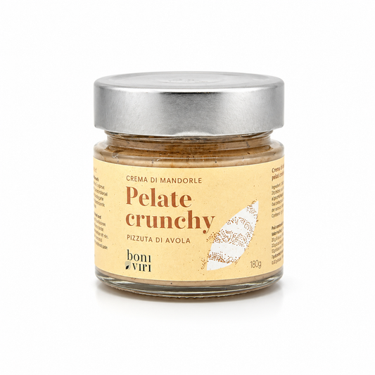 Crema Crunchy di mandorle pelate Pizzuta di Avola