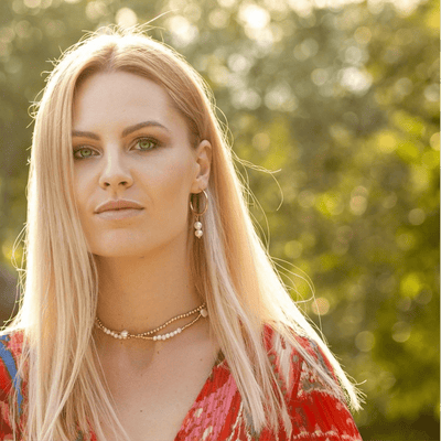 CHARLIZE – Kreolen mit Süßwasserperlen Gold