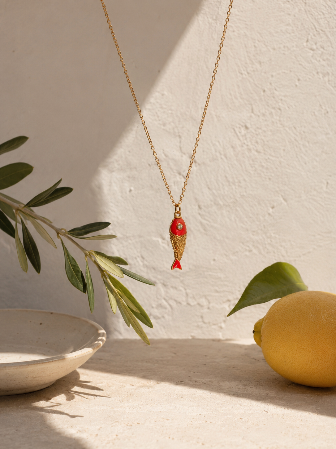 THE PORTOFINO FISH NECKLACE