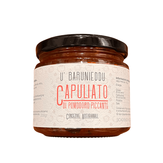 Capuliato di pomodoro piccante siciliano - Maravigghia for Sicily