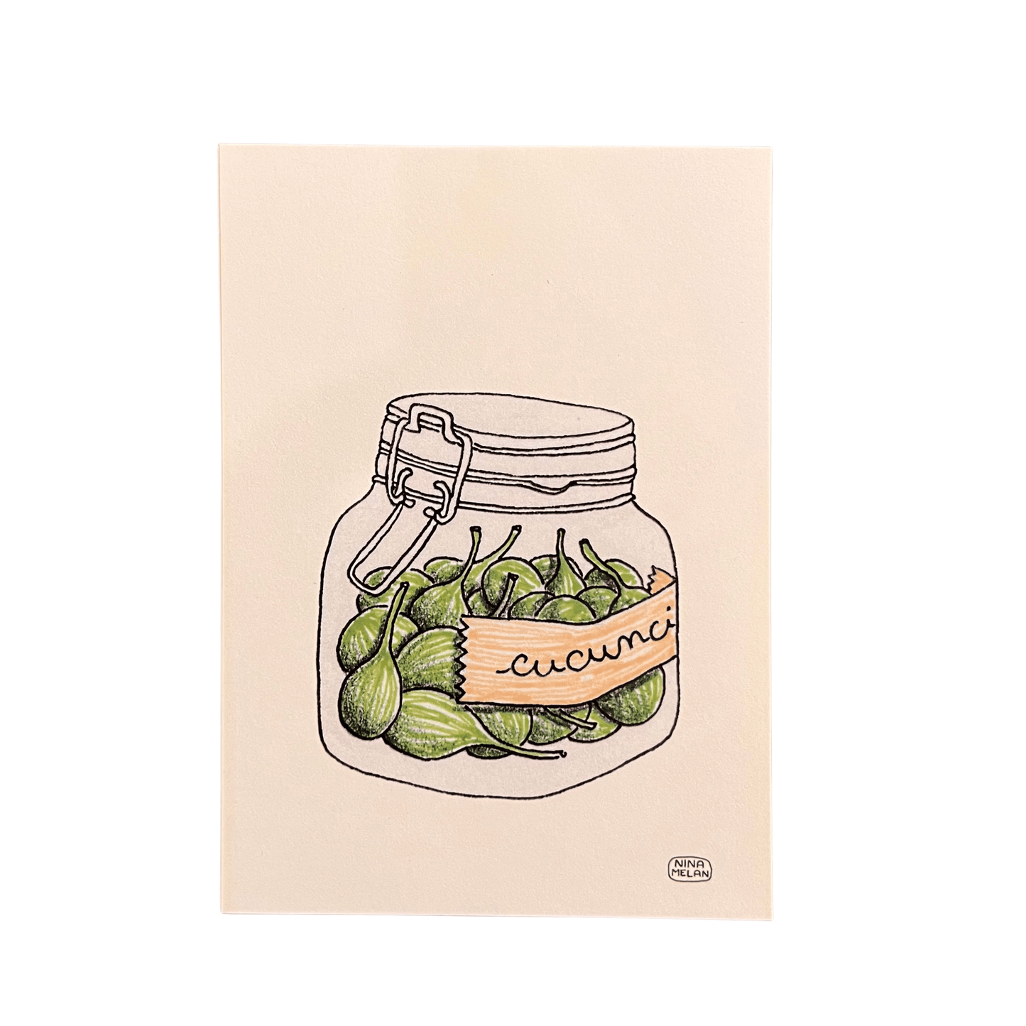 Cartoline iconiche di Nina Melan - illustrazioni - Maravigghia Sicily