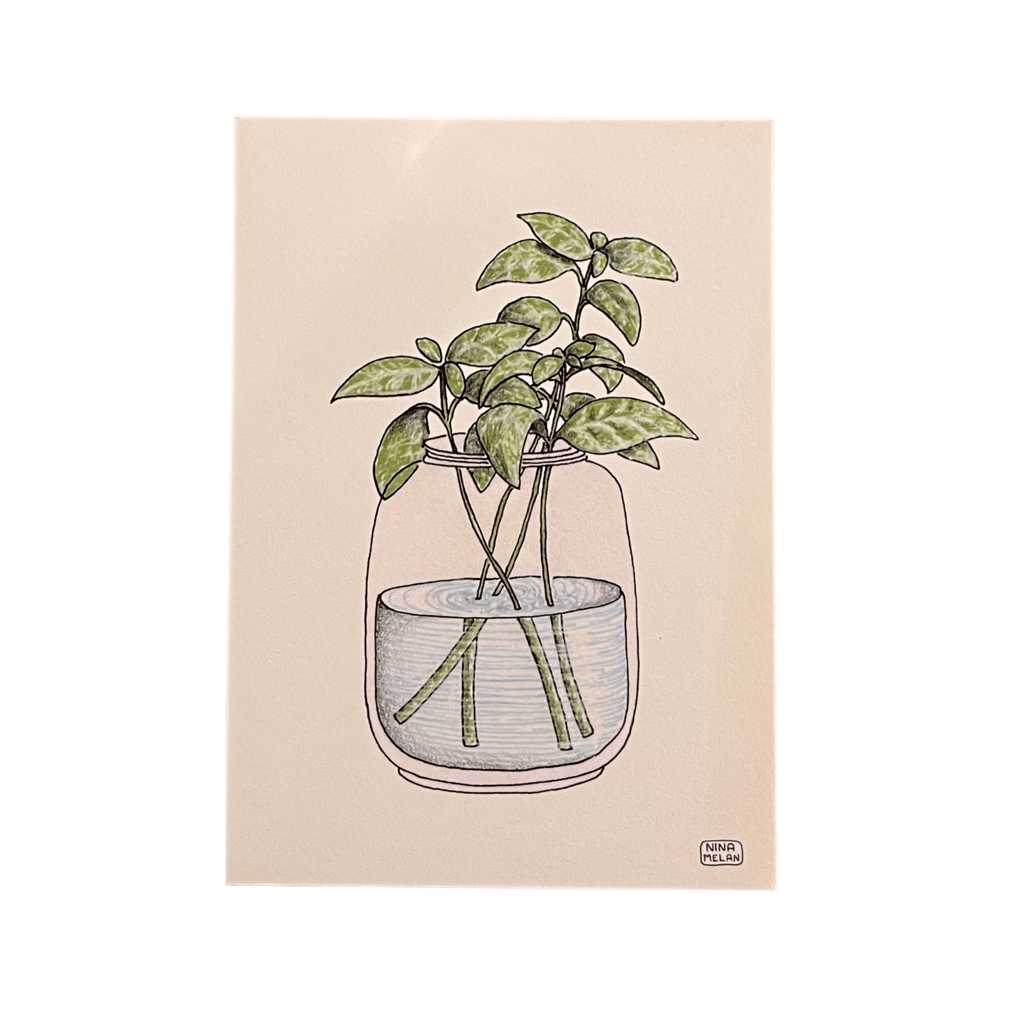 Cartoline iconiche di Nina Melan - illustrazioni - Maravigghia Sicily