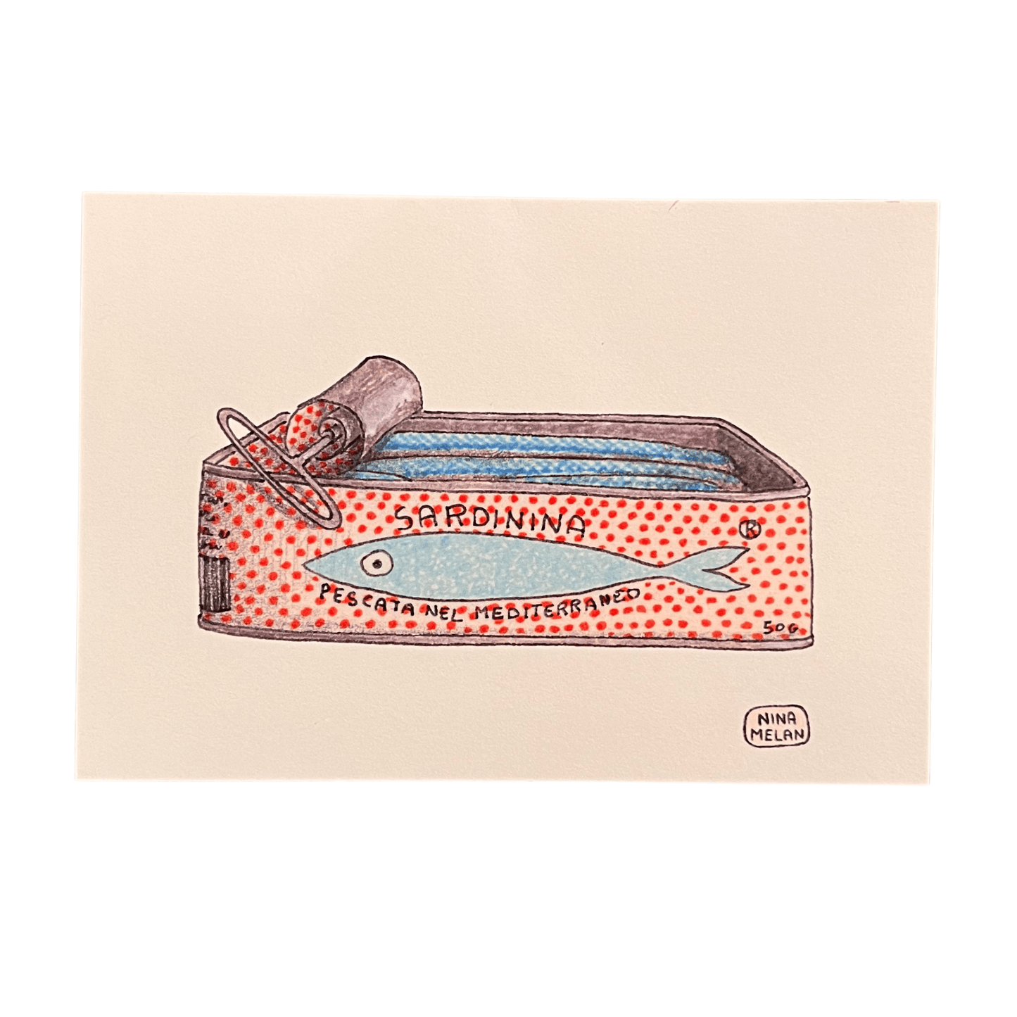 Cartoline iconiche di Nina Melan - illustrazioni - Maravigghia Sicily