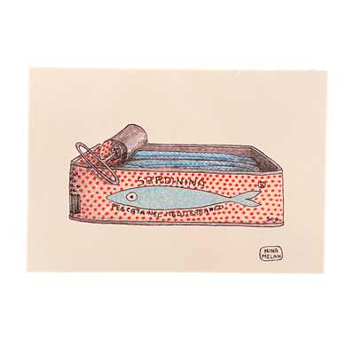 Cartoline iconiche di Nina Melan - illustrazioni - Maravigghia Sicily