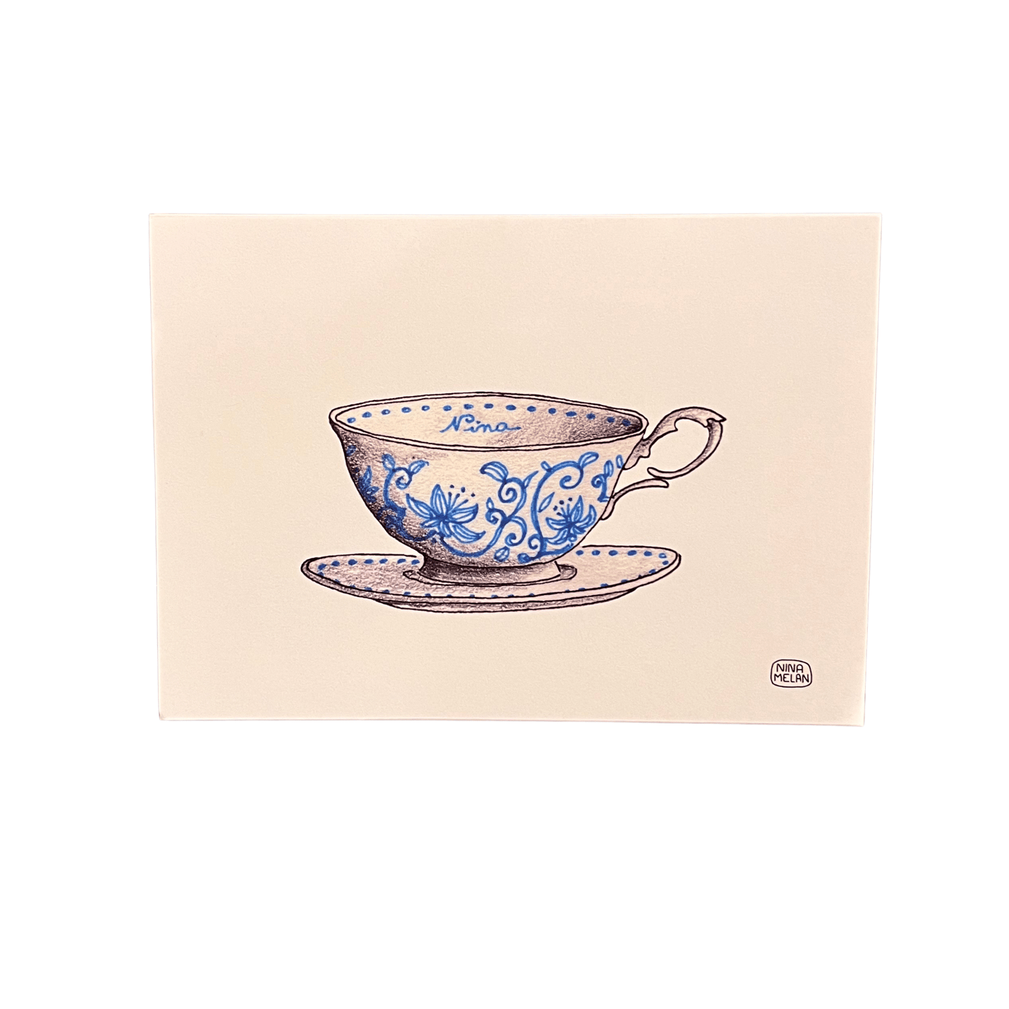 Cartoline iconiche di Nina Melan - illustrazioni - Maravigghia Sicily