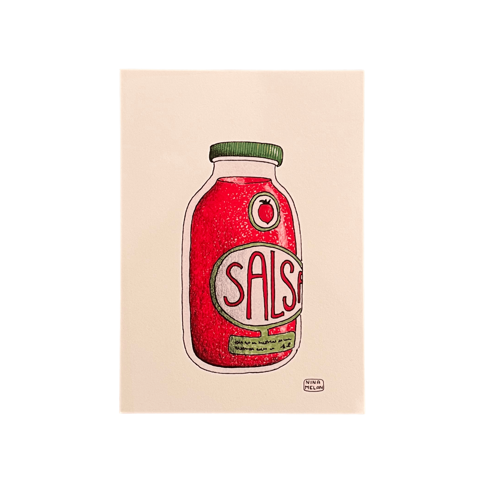 Cartoline iconiche di Nina Melan - illustrazioni - Maravigghia Sicily