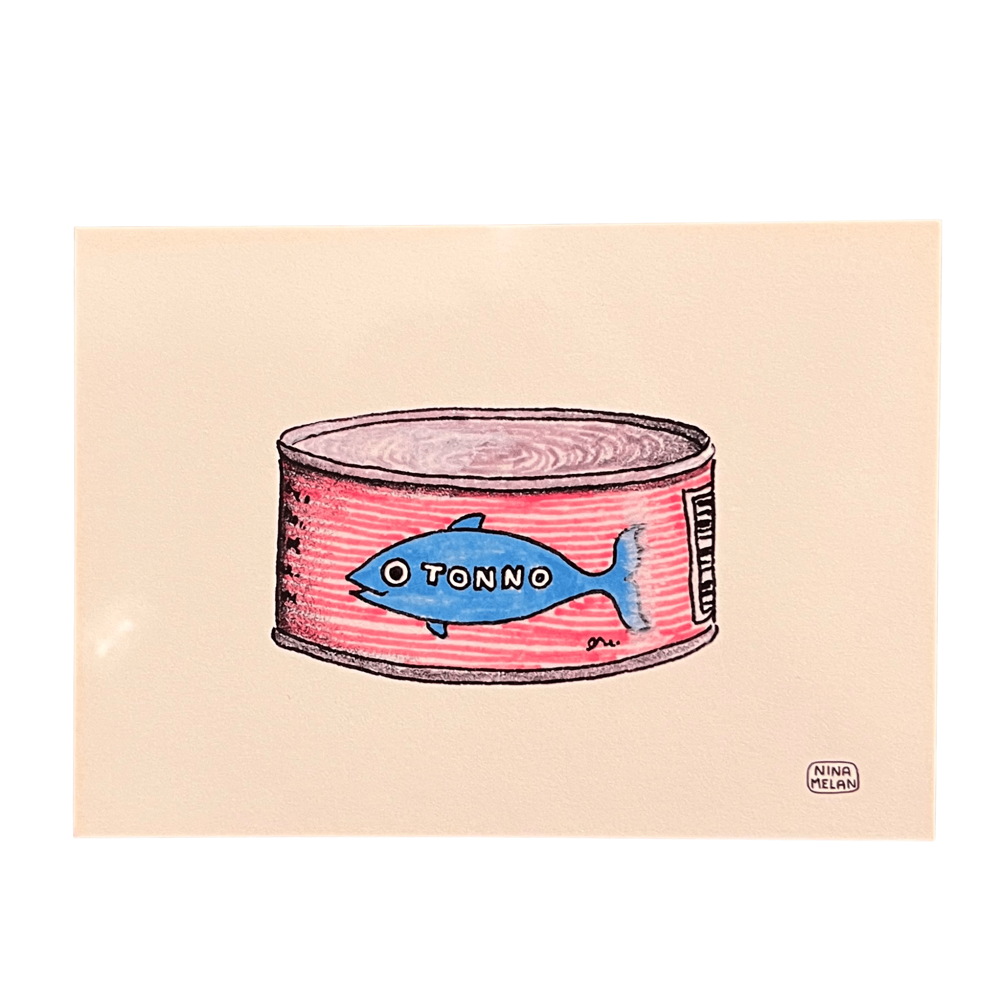 Cartoline iconiche di Nina Melan - illustrazioni - Maravigghia Sicily
