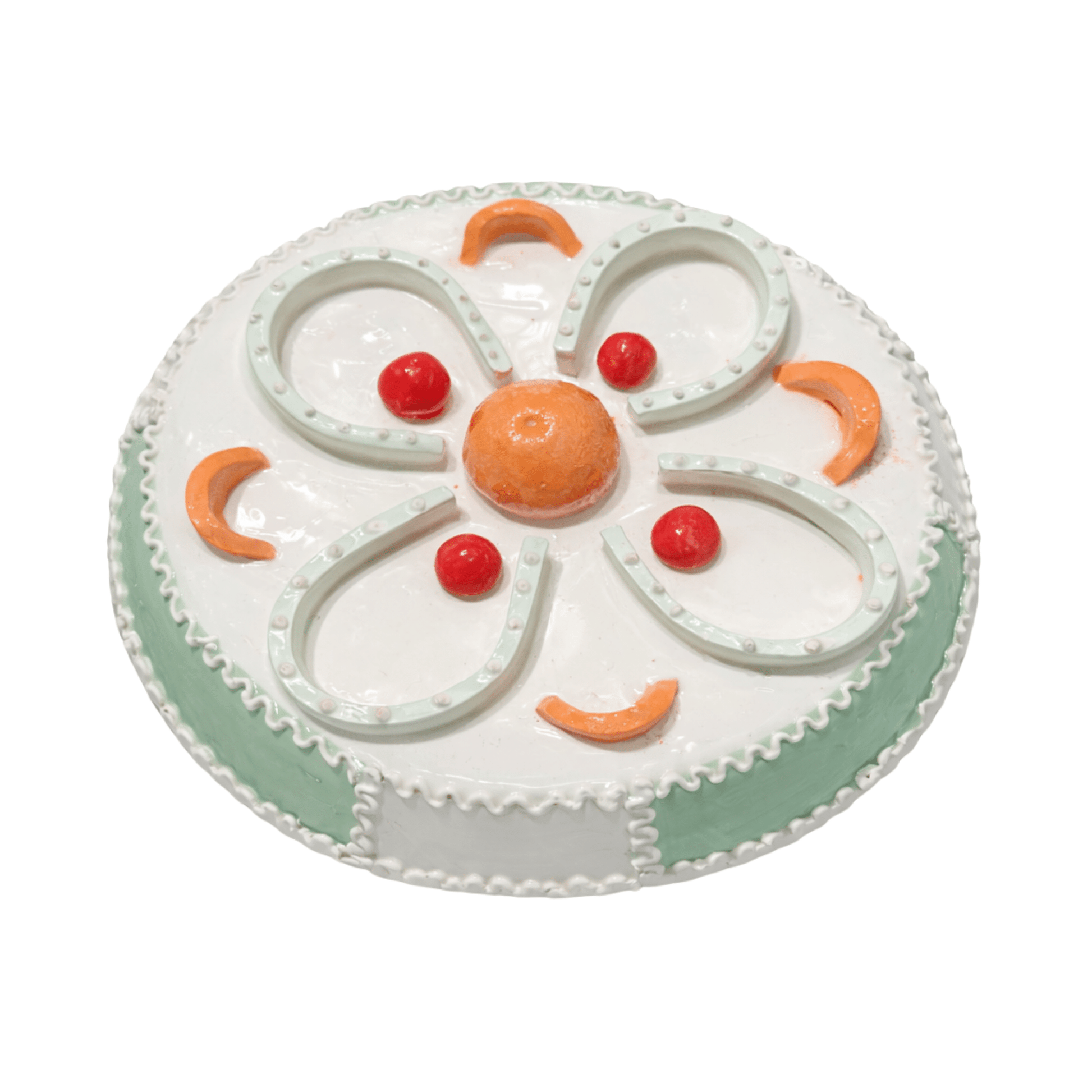 Cassata artigianale in ceramica - Maravigghia Sicily