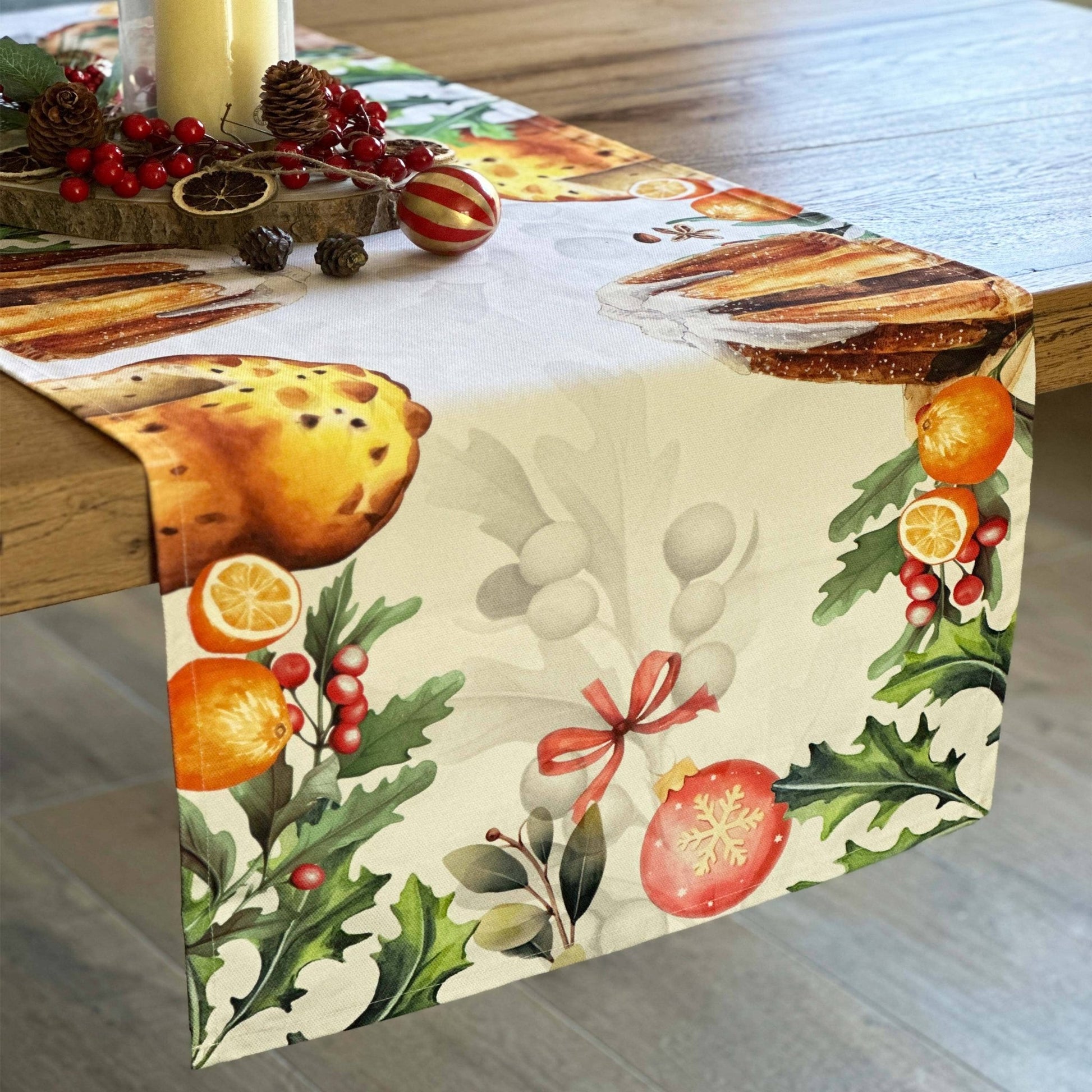 Christmas Runner - Tavola Italiana - Maravigghia for Sicily