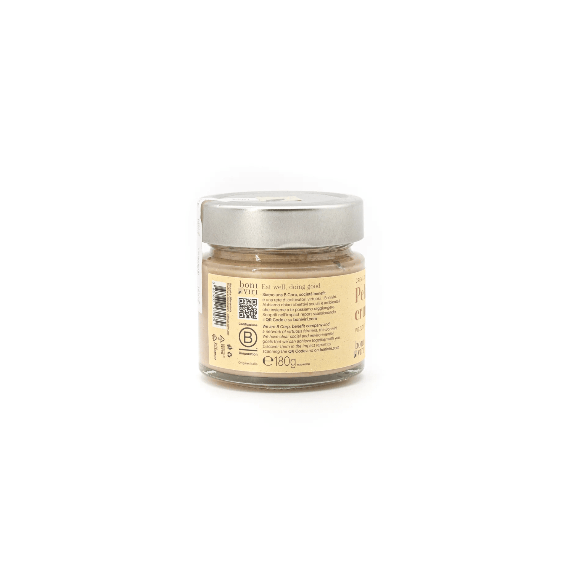 Crema Crunchy di mandorle pelate Pizzuta di Avola - Maravigghia Sicily