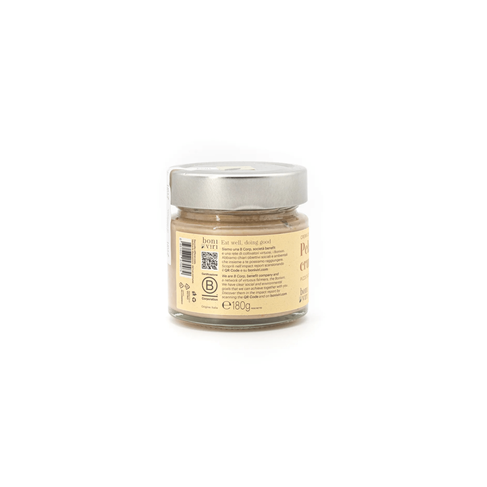 Crema Crunchy di mandorle pelate Pizzuta di Avola - Maravigghia Sicily