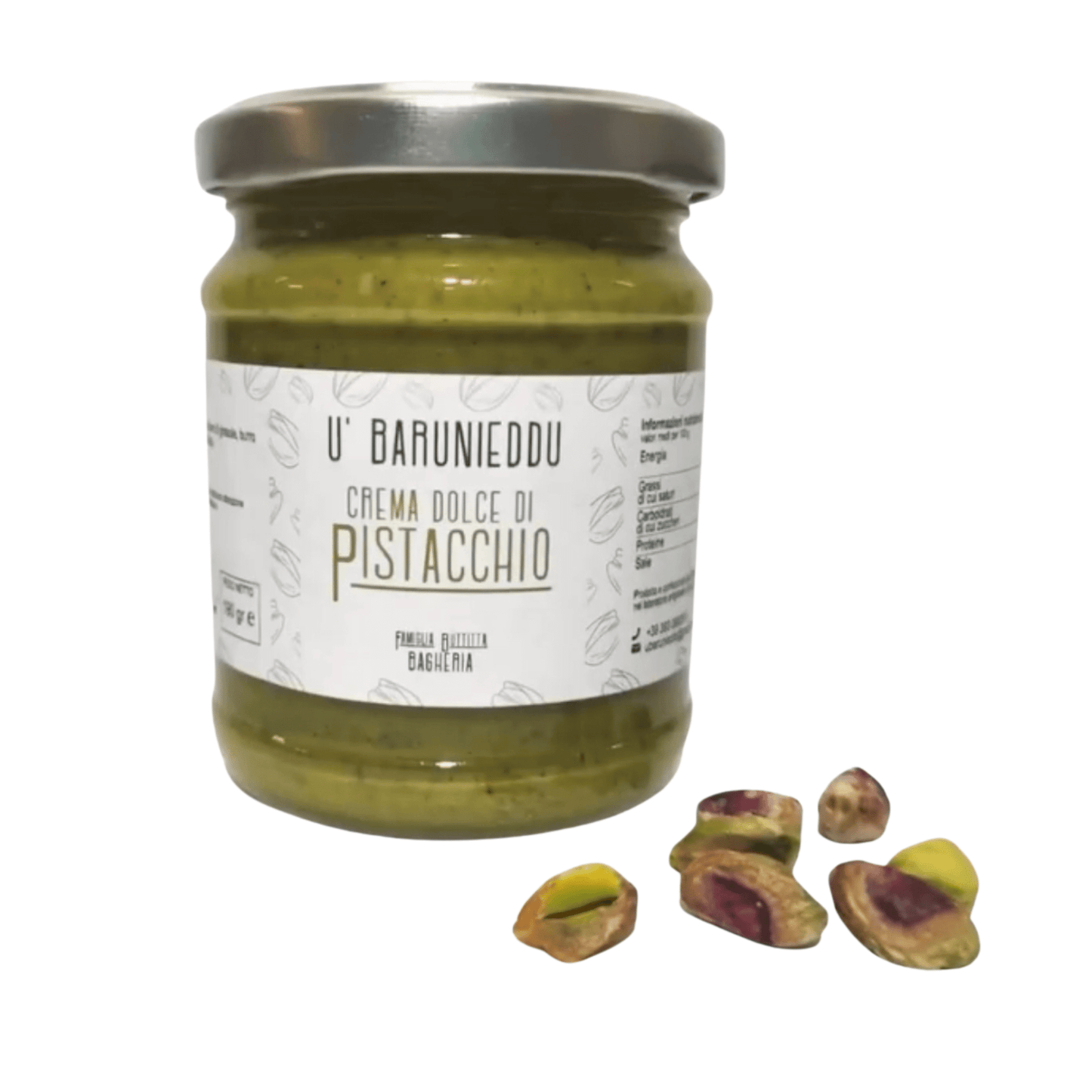 Crema Dolce al Pistacchio - 90g - Maravigghia Sicily