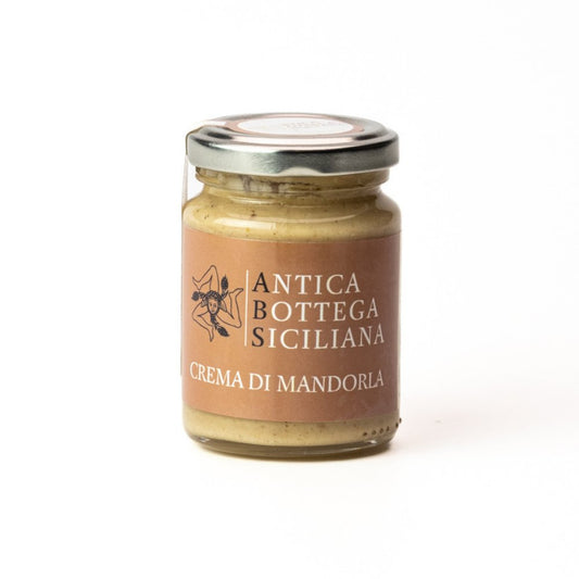 Crema dolce spalmabile di Mandorle siciliane - 100g - Maravigghia for Sicily