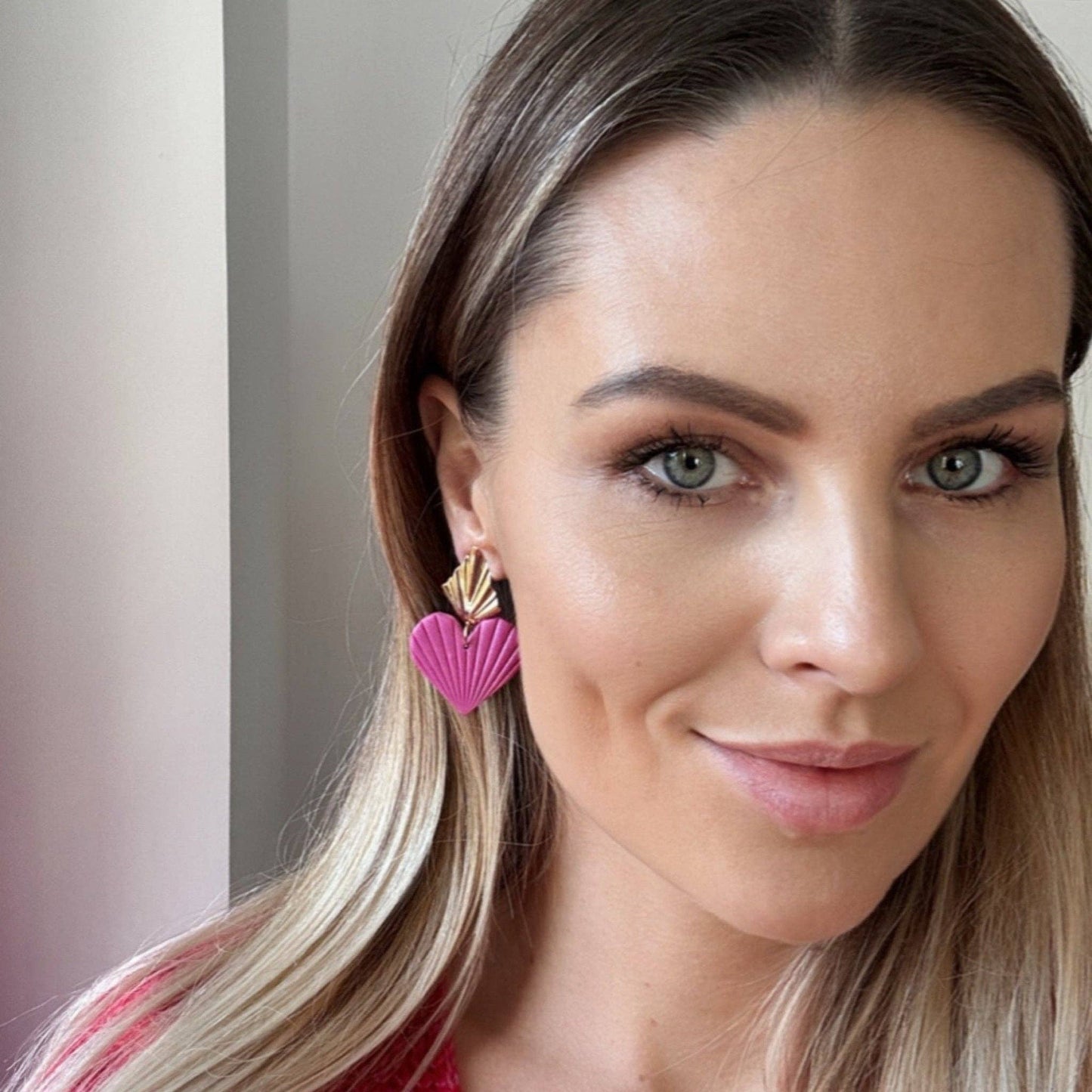 Cuore Divino - Orecchini Cuore Artigianali Placcato oro - Maravigghia Sicily