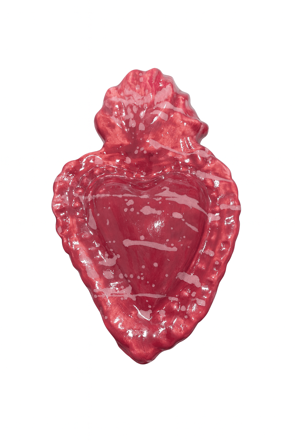 Cuore Sacro Pop Art in Ceramica - Maravigghia Sicily